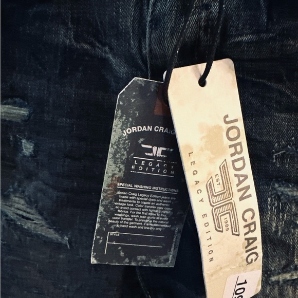 Jordan Craig Boys Legacy Edition Jeans Size 10 – Death Valley Distressed Wash - Picture 9 of 13